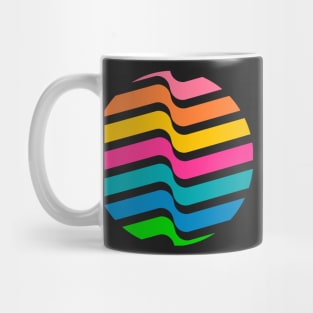 Colored Waves Mug